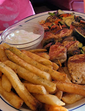Chicken Kabob Plate